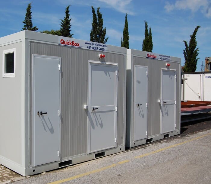 Box prefabbricati per spogliatoi sportivi​: tutto quello che devi sapere