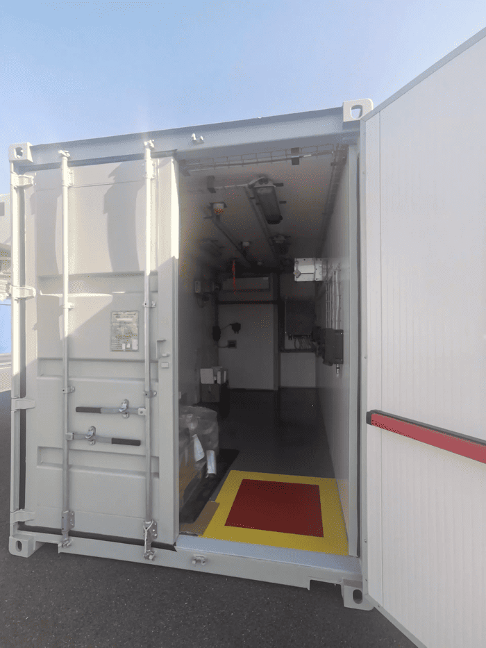 I container officina mobile di SO.GE.SE.